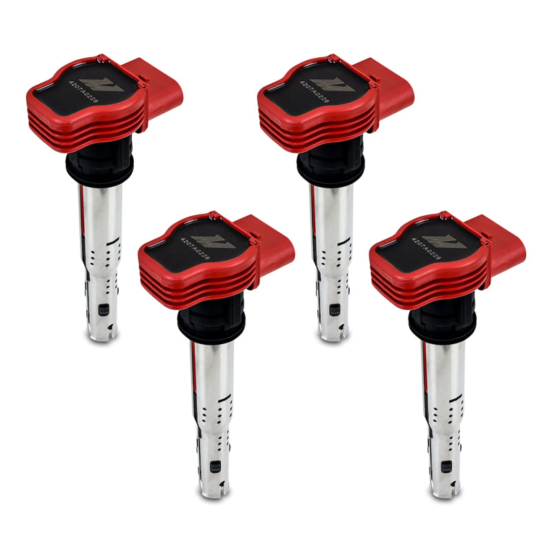 Mishimoto Part MMIG-VW-0604 Audi and VW 4-Cylinder Ignition Coil Set