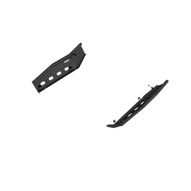MBRP 2024+ Can-Am Maverick R Heavy Duty Rock Sliders - Black Coated Steel Protection