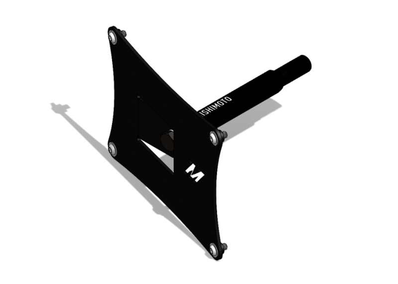 Mishimoto 2022+ Subaru WRX License Plate Relocation Kit - Aluminum Mounting Solution