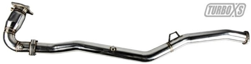 Turbo XS Front Pipe with Catalytic Converter for 2015-2016 Subaru WRX (6MT Only)