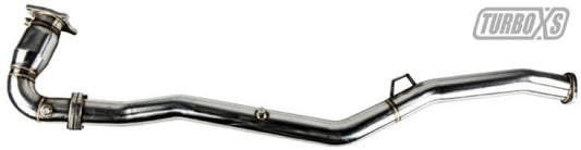 Turbo XS Front Pipe with Catalytic Converter for 2015-2016 Subaru WRX (6MT Only)