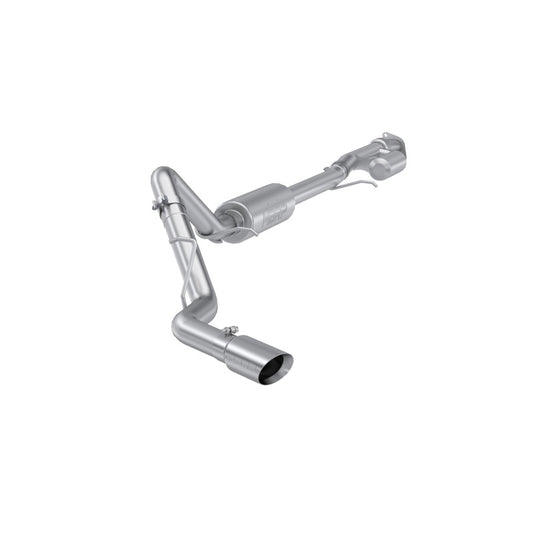 MBRP Armor Pro Series Cat-Back Exhaust System for Chevy Silverado & GMC Sierra 1500 2019-2021 – 3 Inch T304 Stainless Steel, Single Side Exit with 4 Inch Dual Wall Tip