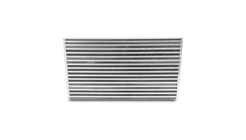 Vibrant Air-to-Air Intercooler Core with Bar and Plate Construction - 25in W x 12in H x 3.5in Thick