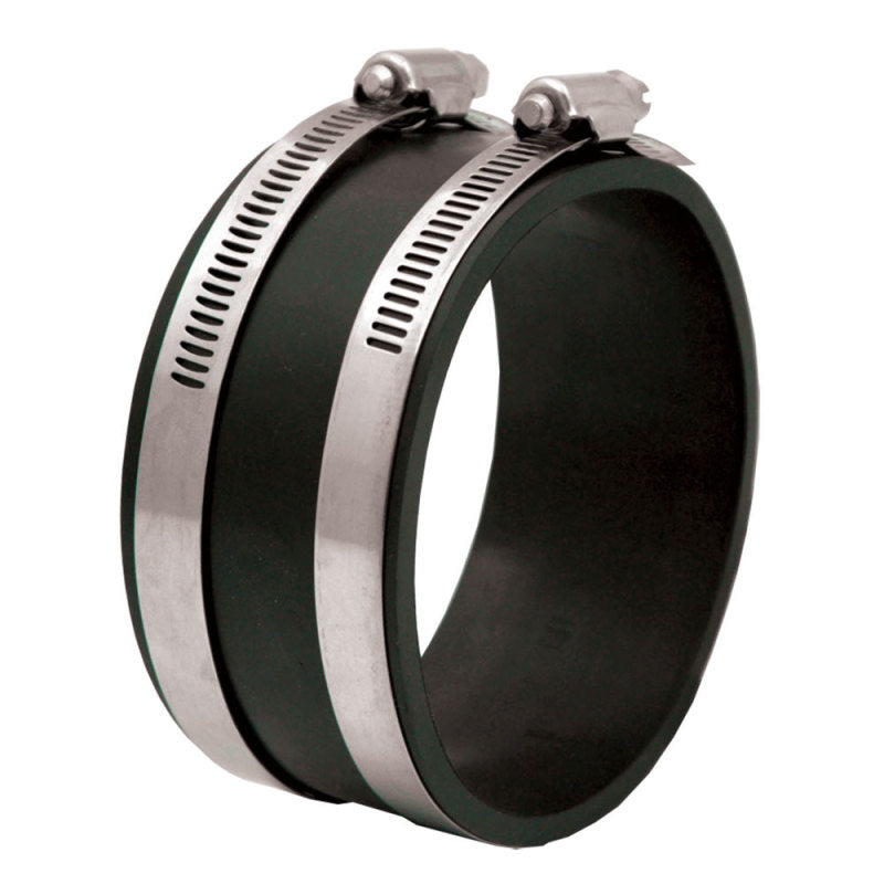Spectre 3.5-inch Black PVC Intake Coupler with Clamps (Part #9571)