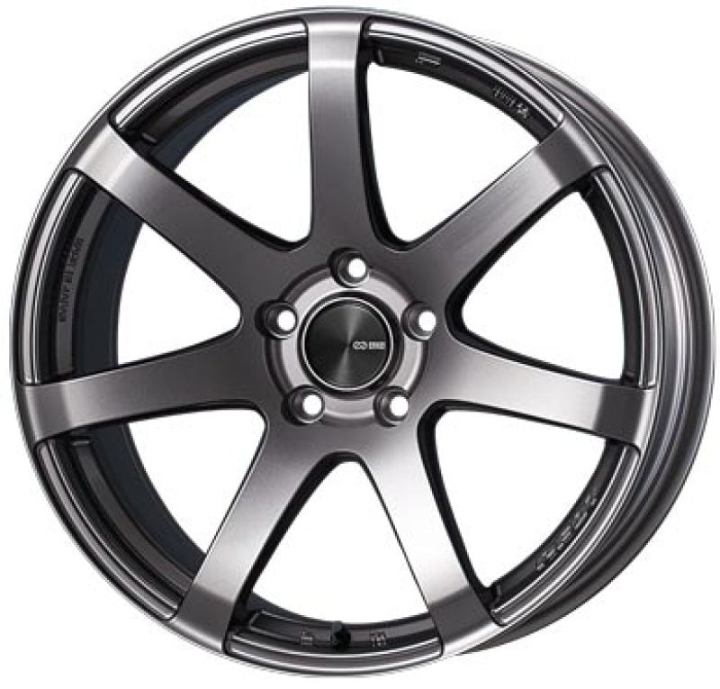 Enkei PF07 18x9.5 Inch Dark Silver Alloy Wheel with 5x114.3 Bolt Pattern and +40mm Offset