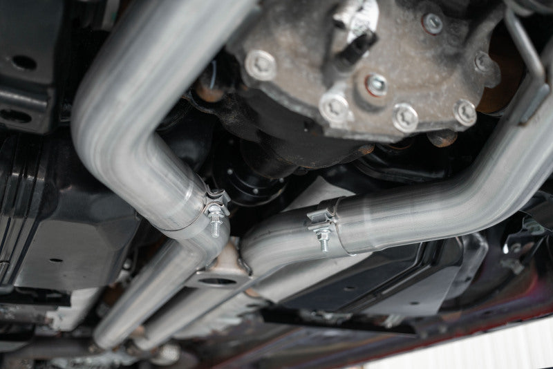 MBRP S72073CF Armor Pro Series Exhaust System for 2018-2022 Ford Mustang GT with Quad Carbon Fiber Tips