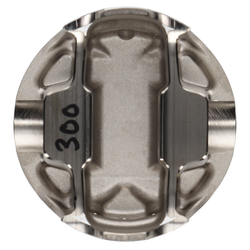 Wiseco K541M815AP Professional Series Forged Honda B18 Piston Set - 81.50 mm Bore, 30.00 mm Compression Height, 0.827 in. Pin Diameter