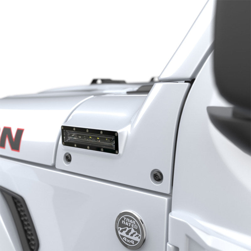 EGR VSLJP0190 LED Side Lights for 2018-2025 Jeep Wrangler JL/JLU and Gladiator JT – Bright White