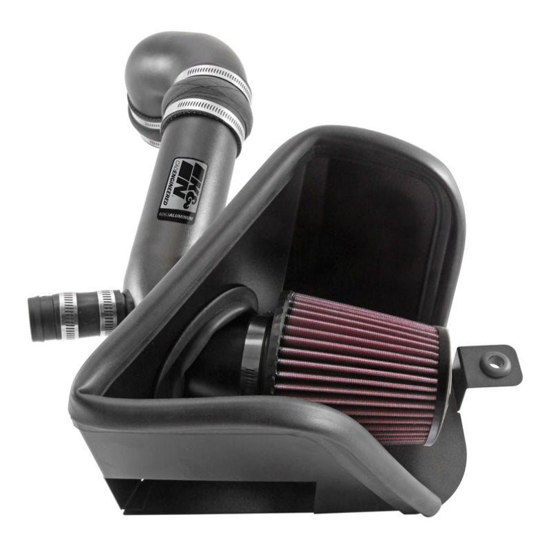 K&N Engineering 69-9506TTK Cold Air Intake System for 2015-2016 VW Golf and GTI 1.8L Turbo
