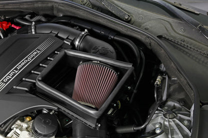 K&N Engineering 63-1132 AirCharger Performance Cold Air Intake for BMW 535i (2011-2016) with High-Flow Filter and Heat Shield