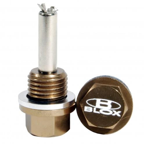 BLOX Racing Magnetic Drain Plug for Oil - 12x1.25mm Fits Nissan, Toyota, Daihatsu