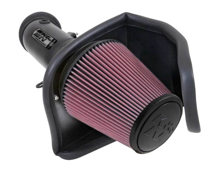 K&N Engineering 69-2550TTK Cold Air Intake System for 2015-2017 Dodge Challenger and Charger with 6.2L V8