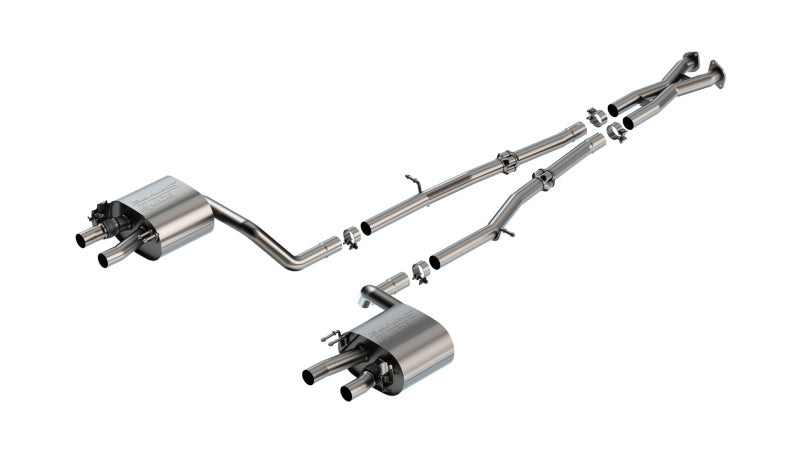 Borla S-Type Cat-Back Exhaust System for 2022-2023 Kia Stinger 3.3L V6 Turbo