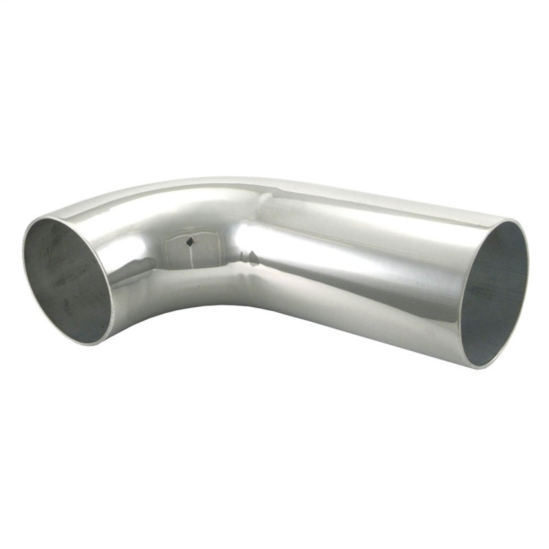 Spectre Universal Tube Elbow 3-1/2 Inch OD 90 Degree Mandrel Bend in Aluminum Part Number 95990