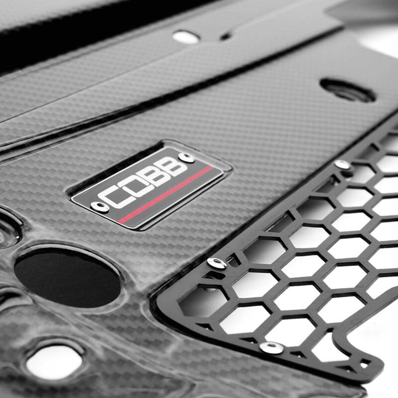 COBB Redline Carbon Fiber Radiator Shroud for Ford F-150 2021-2023 Ecoboost 3.5L & 2.7L Raptor, Tremor, Limited Models