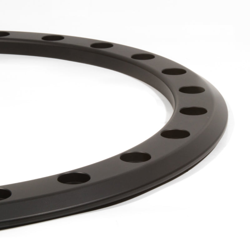 Method Wheels Beadlock Ring for 20-Inch Forged Wheels, Style 1.2 in Matte Black (Part Number BR-DB20-1.2-B)