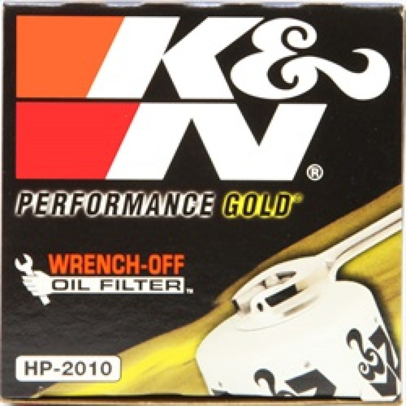 K&N Engineering HP-2010 Premium Oil Filter for Land Rover and Mercury Vehicles