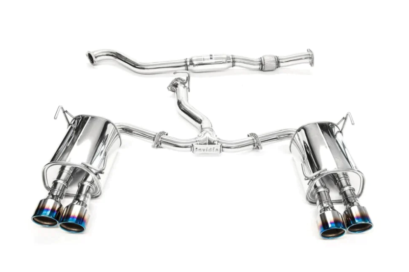Invidia Q300 Rolled Titanium Tip Cat-Back Exhaust for 2022+ Subaru WRX