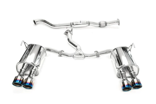 Invidia Q300 Rolled Titanium Tip Cat-Back Exhaust for 2022+ Subaru WRX