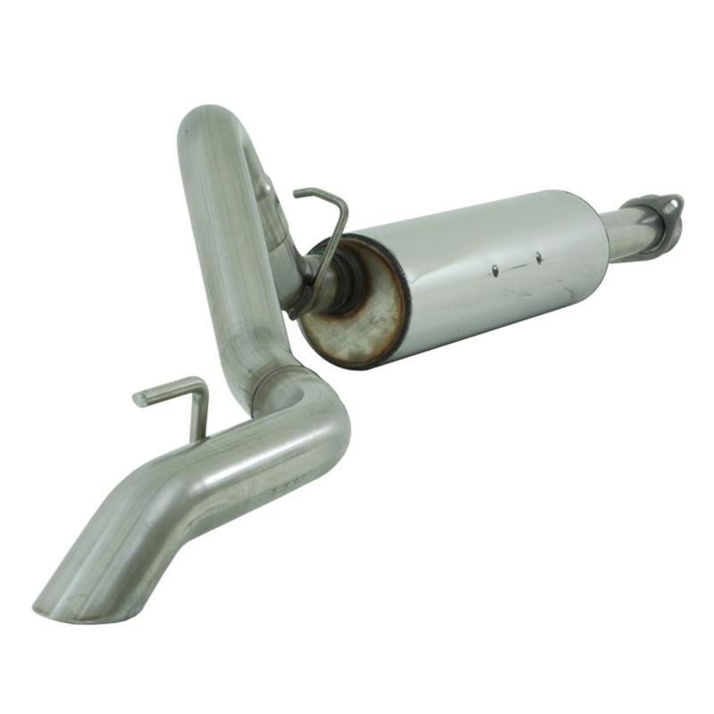 MBRP Armor Plus Series Cat Back Exhaust System for 2004-2006 Jeep Wrangler 4.0L I-6 - T409 Stainless Steel