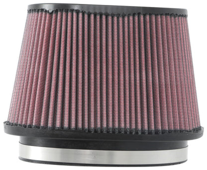 K&N Engineering Universal Rubber Air Filter 6.25in x 4in Oval with Flanged Top and Base - Part #RU-1001