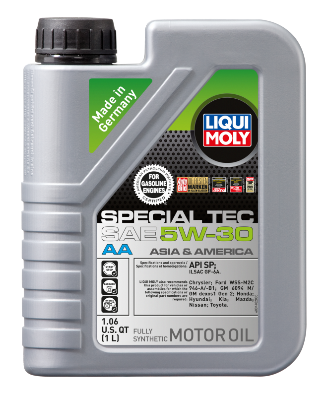 LIQUI MOLY 1L Special Tec AA Motor Oil SAE 5W30 for Asian and American Gasoline Engines