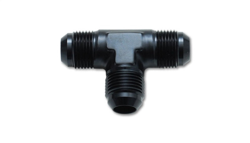 Vibrant -12AN Flare Tee Adapter Fitting in Aluminum