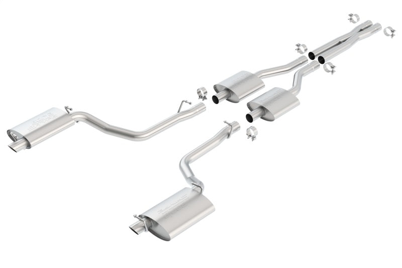 Borla S-Type Cat-Back Exhaust System for Dodge Charger & Chrysler 300 R/T 5.7L V8 (2011-2014)