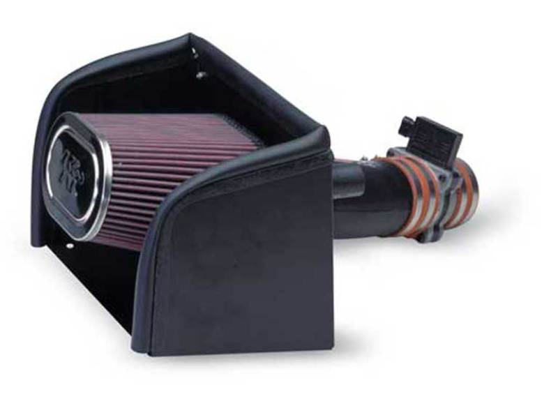 K&N Engineering 57-3016-1 High-Flow Cold Air Intake Kit for GMC C3500 V8-7.4L