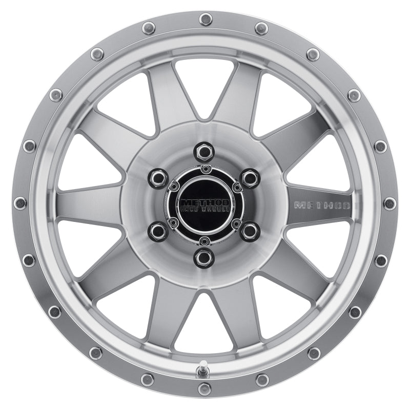 Method MR301 17x8.5 Inch Polished Aluminum Wheel with +25mm Offset and 6x5.5 Bolt Pattern