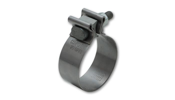 Vibrant SS Accuseal Exhaust Seal Clamp for 3-inch OD Tubing – 1-inch Wide Band