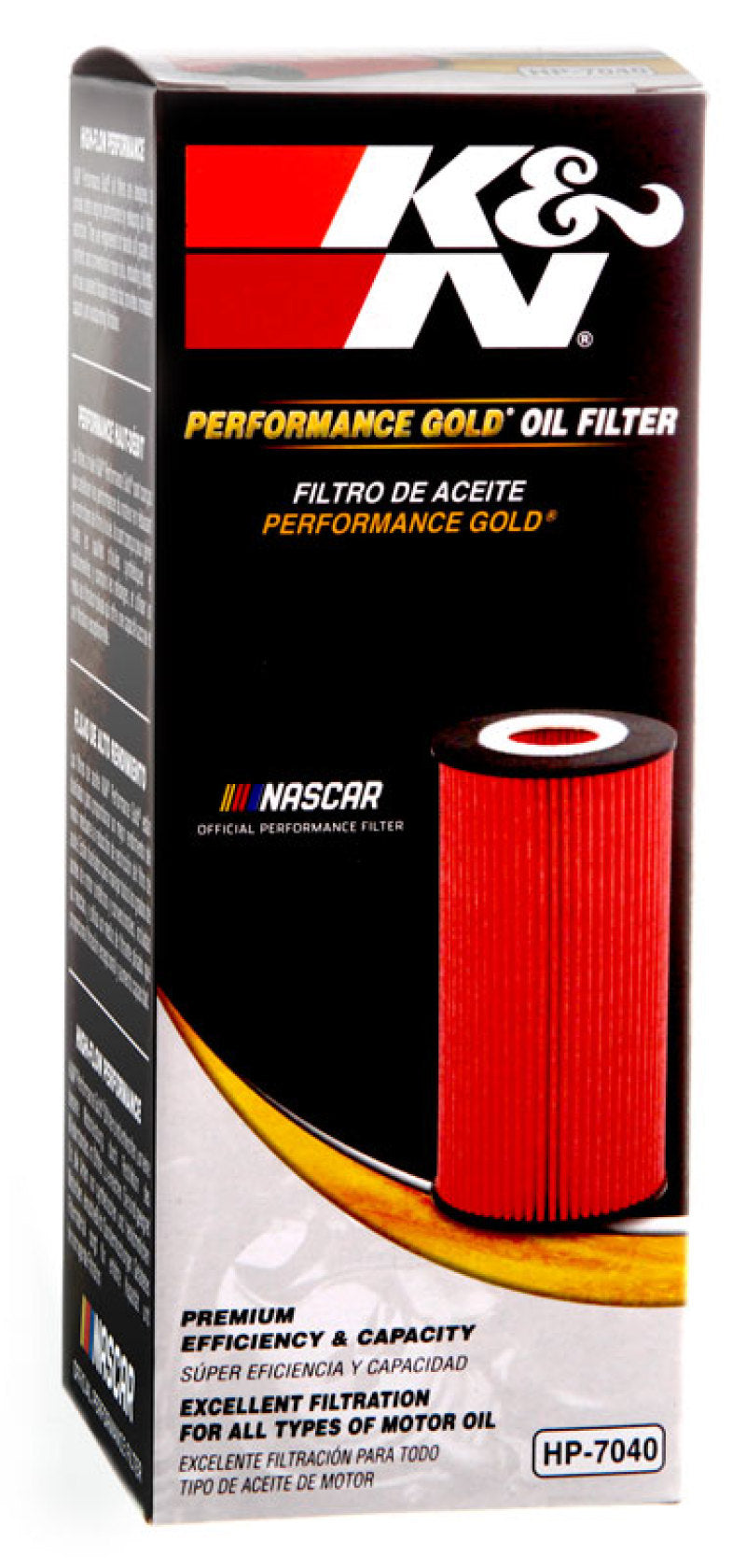K&N Engineering HP-7040 Cartridge Oil Filter for Mercedes-Benz C300, C350, and GLK350 Models