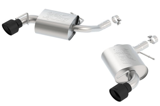 Borla ATAK Exhaust System for 2016-2023 Chevrolet Camaro LT 3.6L V6 with Ceramic Black Tips