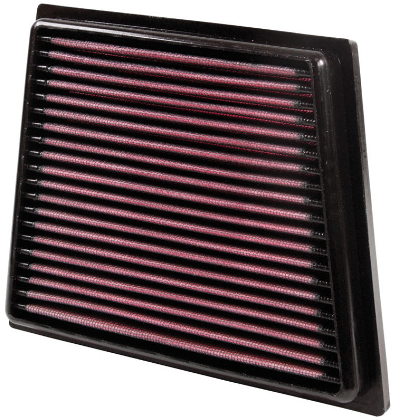 K&N Engineering High-Flow Drop-In Air Filter for 2011-2015 Ford Fiesta 1.25L L4
