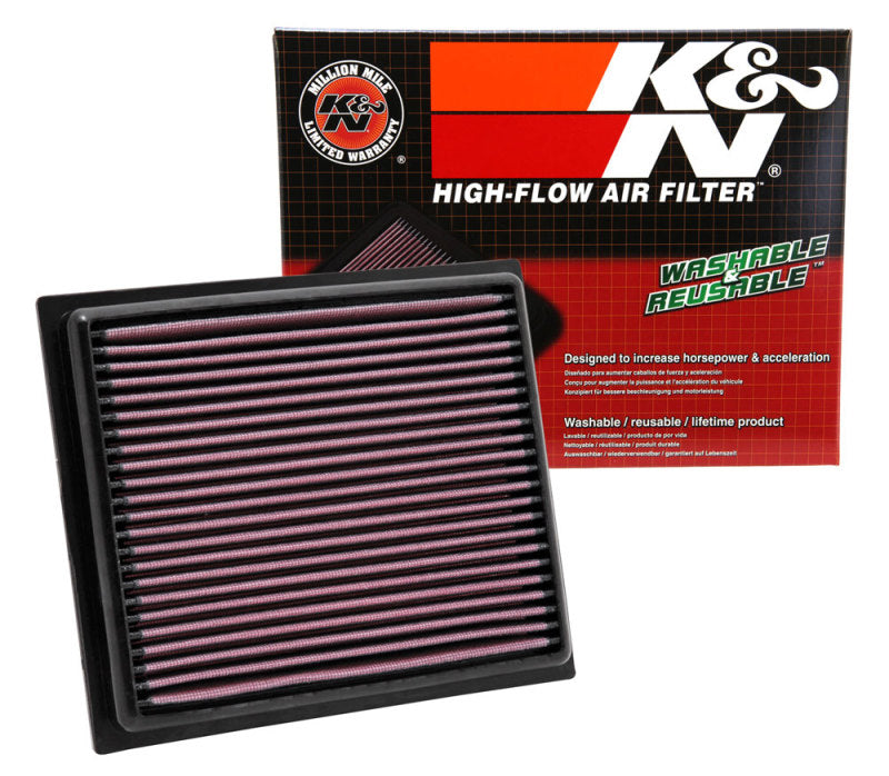 K&N Replacement Air Filter for Toyota Prius 1.8L L4 (Part #33-2435)