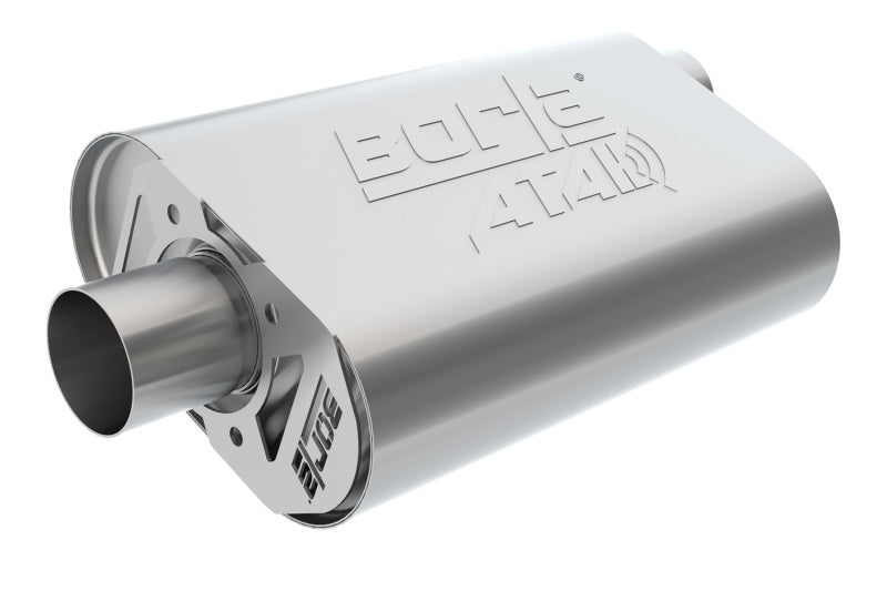 Borla CrateMuffler for Big Block Mopar 383/413/426/440 – Aggressive ATAK Sound and Custom Tuning