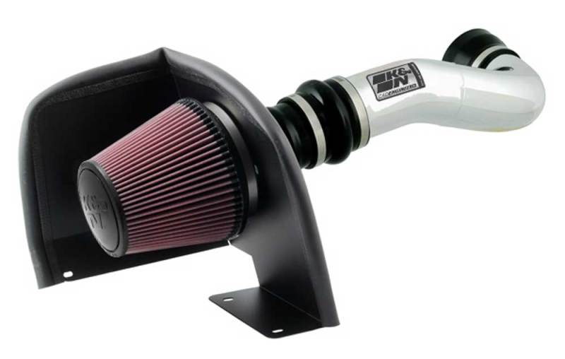 K&N Engineering 77-3058KP Cold Air Intake System for Chevy Silverado 1500 and GMC Sierra 1500 (2007-2008 V8 Models)