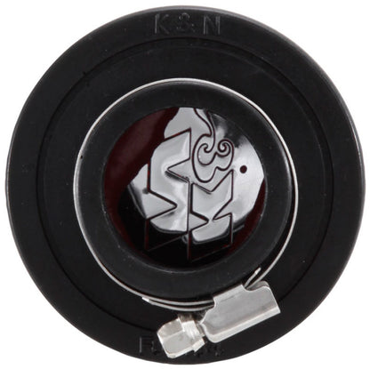 K&N Engineering 62-1440 Chrome and Black Rubber Crankcase Vent Filter – 2.5 Inch Height, 3 Inch Outer Diameter, Clamp-On Design