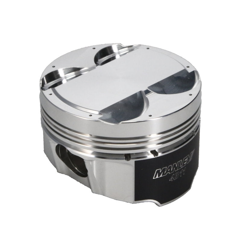 Manley Performance Mitsubishi 4B11 86.5mm Bore Turbo Tuff Piston Set with Rings (Part Number 614305CE-4)