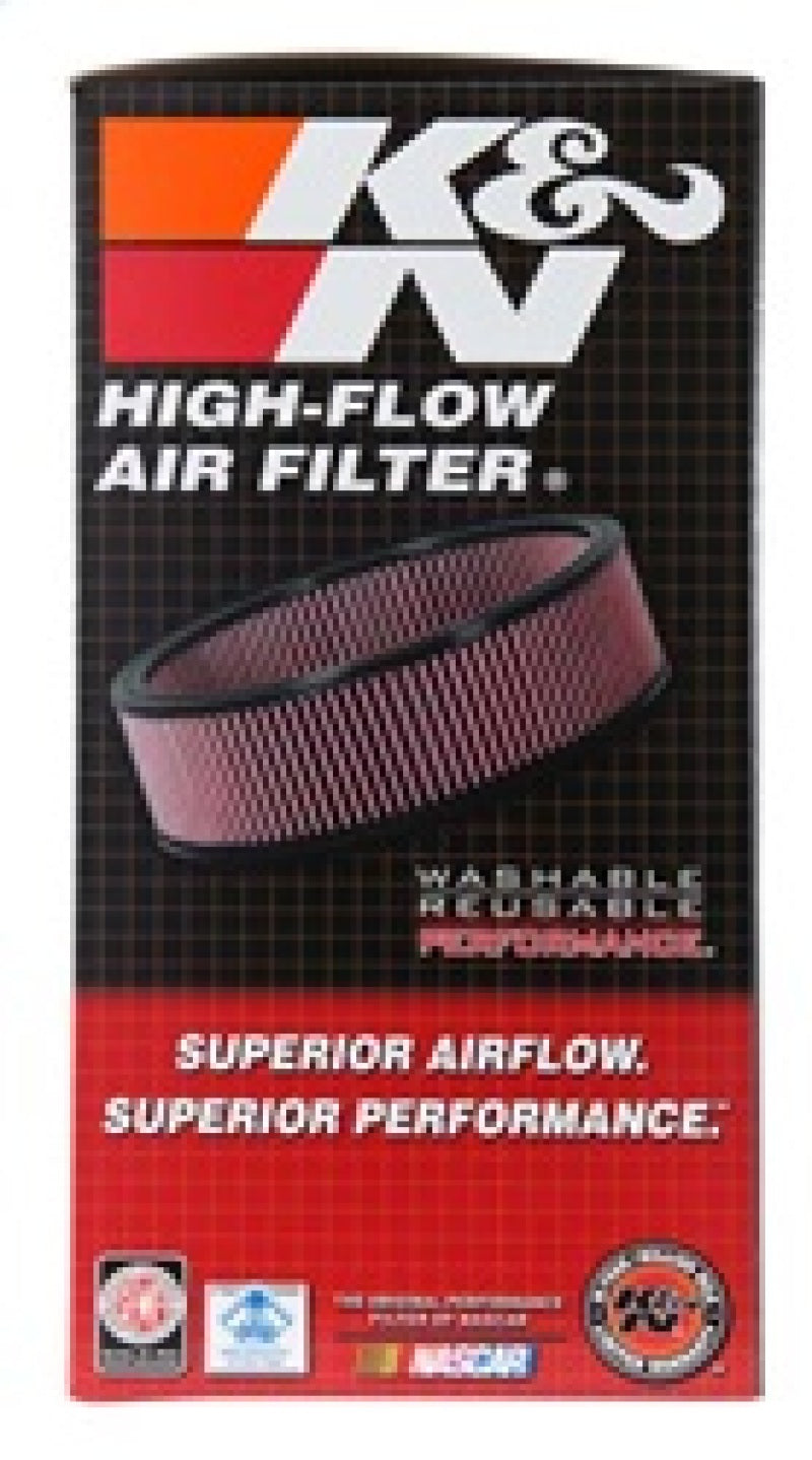K&N Engineering E-3690 Replacement High-Flow Air Filter for Automotive Applications