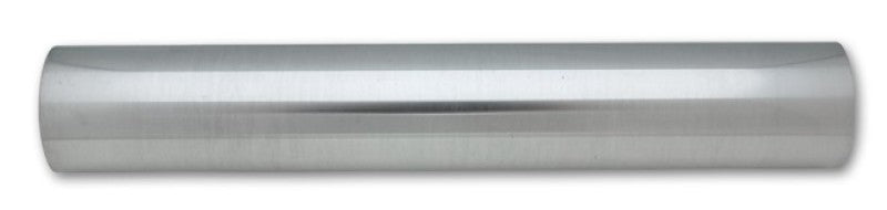 Vibrant 3.25 inch OD Universal Aluminum Tubing - Polished, Straight, 18 inches Long