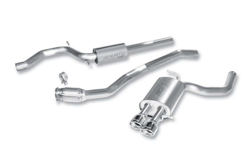 Borla S-Type Cat-Back Exhaust System for 2009-2016 Audi A4 Quattro 2.0L Turbo