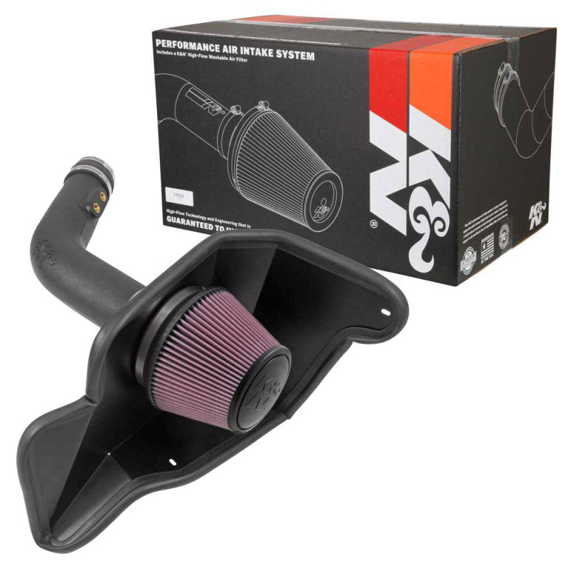 K&N Engineering 57-2594 Performance Cold Air Intake Kit for Ford Mustang 2015-2017 3.7L V6 F/I