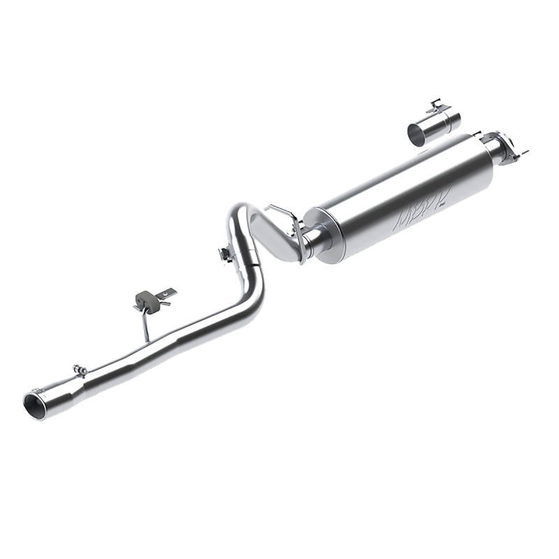 MBRP Armor Lite Series 2.5-Inch Cat Back Exhaust System for Jeep Cherokee 1990-1997