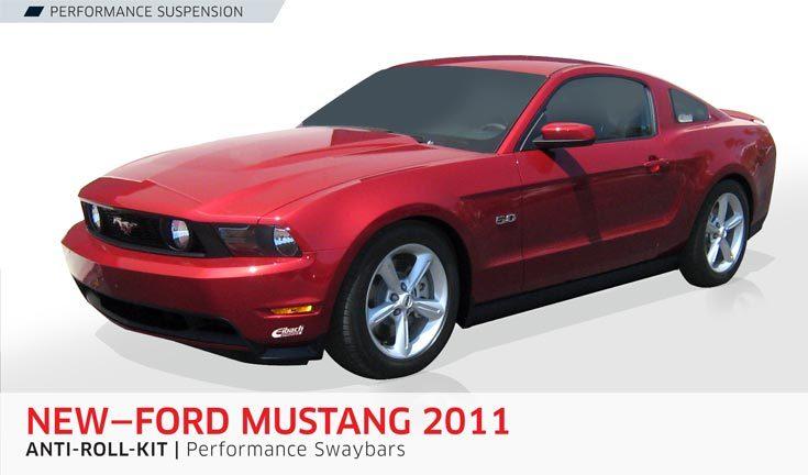 Eibach 36mm Front and 25mm Rear Anti-Roll Kit for 2011-2014 Ford Mustang and Shelby GT500