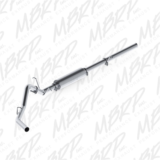 MBRP Armor Lite Series Cat Back Exhaust System for Chevrolet Silverado 1500 and GMC Sierra 1500 (Part Number: S5054P)