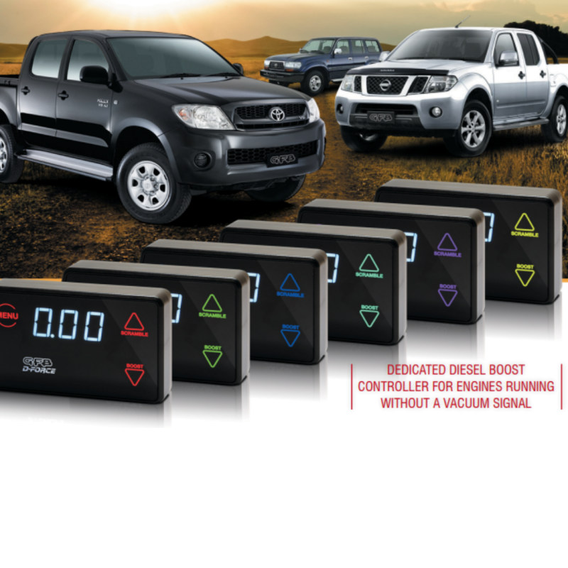 Go Fast Bits GFB D-Force Diesel Electronic Boost Controller with EGT Sensor (Non VNT Turbos)