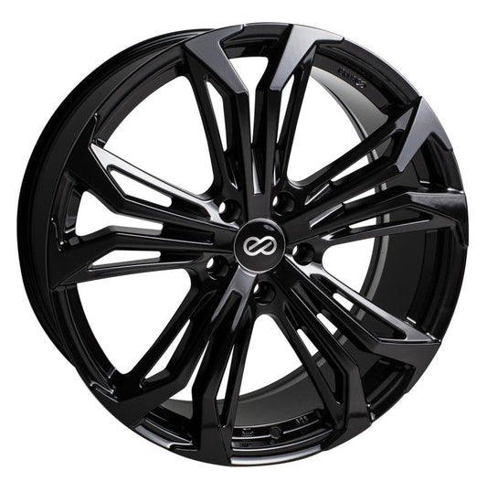 Enkei Vortex 5 Wheel 17x7.5 Inch Black Finish with 40mm Offset and 5x114.3mm Bolt Pattern
