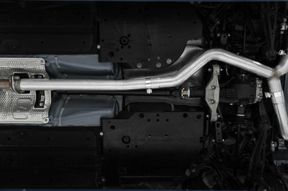 MBRP Armor Pro Series 3-Inch Cat-Back Dual Split Rear Quad Tips Exhaust System for Subaru WRX 2022-2024