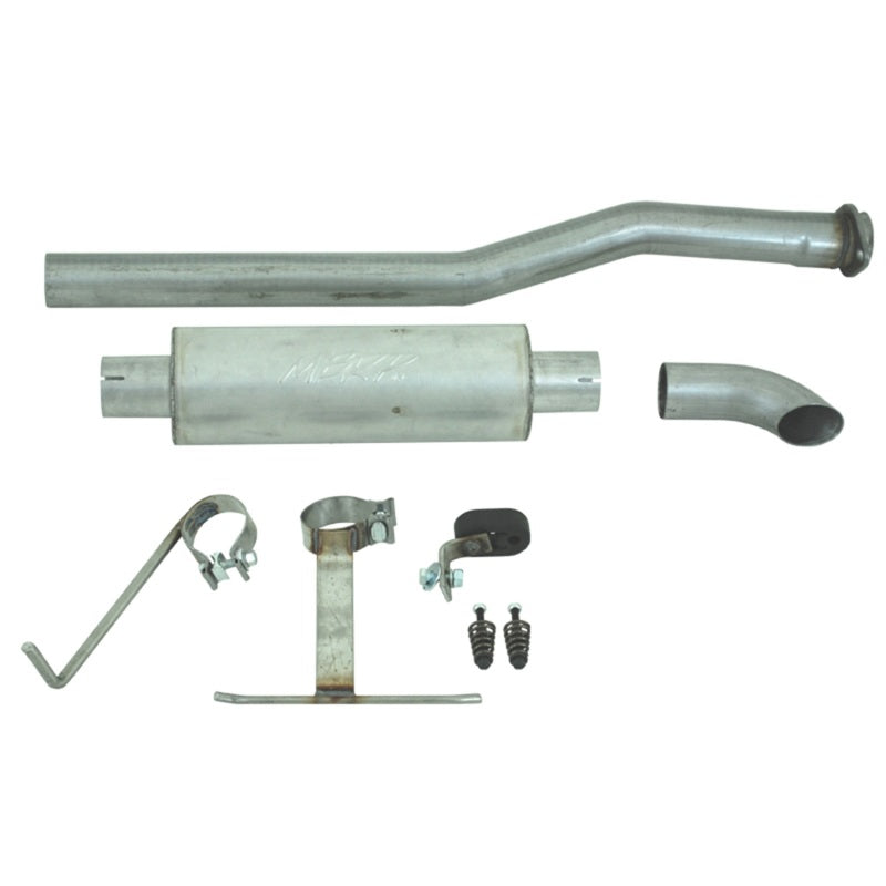MBRP Armor Lite Series Cat Back Exhaust System for Ford Ranger 2001-2006, 2.5 Inch Single Side Turn Down